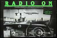 b336 RADIO ON French 31x47 movie poster '80 cool classic car image!