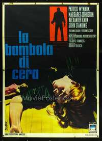 b083 PSYCHOPATH Italian two-panel movie poster '66 Enzo Nistri horror art!