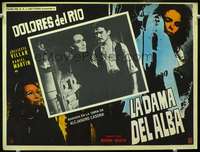 c499 LADY OF THE DAWN Mexican movie lobby card '66 Dolores del Rio