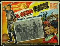 c501 LAST OUTPOST Mexican movie lobby card '51 Ronald Reagan, Fleming