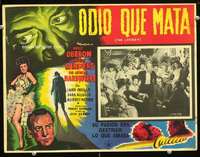 c508 LODGER Mexican movie lobby card '43 Cregar as Jack the Ripper!