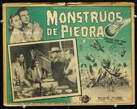 c528 MONOLITH MONSTERS Mexican movie lobby card '57 sci-fi horror!