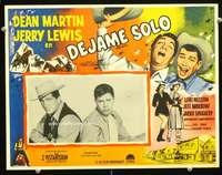 c542 PARDNERS Mexican movie lobby card '56 Jerry Lewis, Dean Martin