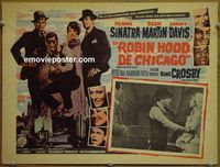 c564 ROBIN & THE 7 HOODS Mexican movie lobby card '64 The Rat Pack!