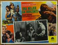c607 THIS PROPERTY IS CONDEMNED Mexican movie lobby card '66 Wood
