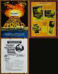 c114 ISLAND AT THE TOP OF THE WORLD movie pressbook '74 Disney