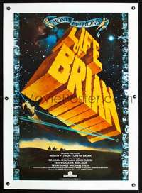 d061 LIFE OF BRIAN int'l 1sh '79 Monty Python, he's not the Messiah, he's just a naughty boy!