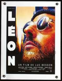 d212 PROFESSIONAL linen French 16x22 movie poster '94 Leon, Besson