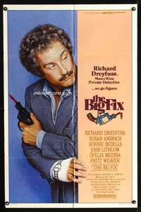 h109 BIG FIX one-sheet movie poster '78 detective Richard Dreyfuss!