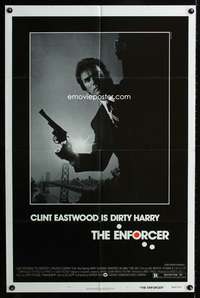 h306 ENFORCER one-sheet movie poster '76 Clint Eastwood is Dirty Harry!