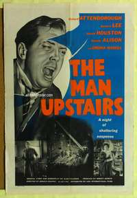 h486 MAN UPSTAIRS English one-sheet movie poster '58 Richard Attenborough