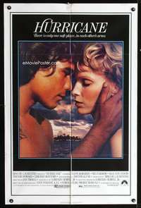 h422 HURRICANE one-sheet movie poster '79 Jason Robards, Mia Farrow