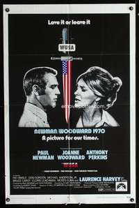 h795 WUSA one-sheet movie poster '70 Paul Newman, Joanne Woodward