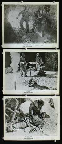 k485 ABOMINABLE SNOWMAN OF THE HIMALAYAS 3 8x10 movie stills '57