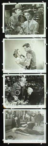 k302 AT GUNPOINT 4 8x10 movie stills '55 MacMurray, Dorothy Malone