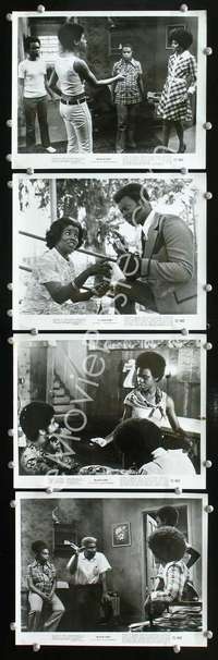 k183 BLACK GIRL 6 8x10 movie stills '72 Ossie Davis, Brock Peters