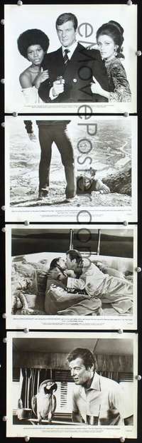 k044 FOR YOUR EYES ONLY 10 8x10 movie stills '81 Moore as James Bond!