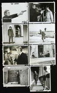 k077 GET CARTER 8 8x10 movie stills '71 Michael Caine, Ekland