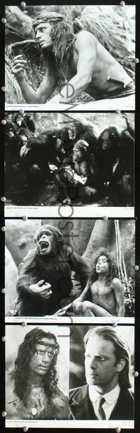 k058 GREYSTOKE 9 8x10 movie stills '83 Christopher Lambert as Tarzan!