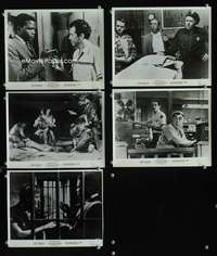 k252 IN THE HEAT OF THE NIGHT 5 8x10 movie stills '67 Sidney Poitier