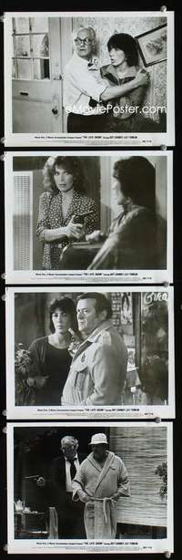 k385 LATE SHOW 4 8x10.25 movie stills '77 Art Carney, Lily Tomlin