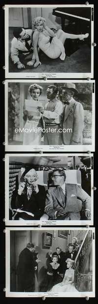 k402 MARILYN 4 8x10 movie stills '63 four great Monroe scenes!