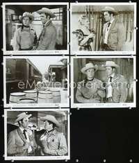 k275 RIO GRANDE PATROL 5 8x10 movie stills '50 cowboy Tim Holt!