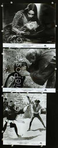 k600 ROMEO & JULIET 3 8x10 movie stills '69 Franco Zeffirelli