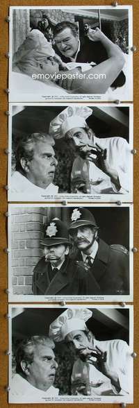 k288 THEATRE OF BLOOD 5 8x10 movie stills '73 Vincent Price, Hawkins