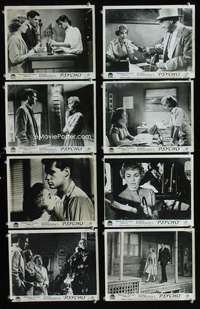 k102 PSYCHO 8 English Front of House movie lobby cards '60 Leigh, Hitchcock