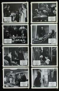 k107 SERVANT 8 English Front of House movie lobby cards '64 Dirk Bogarde, Miles