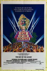 m151 DAY OF THE LOCUST one-sheet movie poster '75 John Schlesinger, Byrd art!