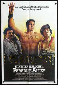 m496 PARADISE ALLEY English one-sheet movie poster '78 Sylvester Stallone, wrestling!