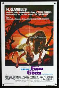 m272 FOOD OF THE GODS one-sheet movie poster '76 wild Drew Struzan horror art!