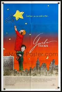 m297 GARBO TALKS one-sheet movie poster '84 Anne Bancroft, Ron Silver