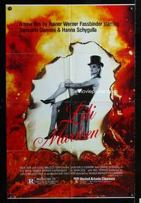 m368 LILI MARLEEN one-sheet movie poster '81 Rainer Werner Fassbinder, Hanna Schygulla