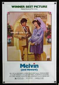 m402 MELVIN & HOWARD one-sheet movie poster '80 Jason Robards, Mary Steenburgen, Jonathan Demme