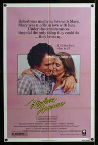 m416 MODERN ROMANCE one-sheet movie poster '81 Albert Brooks, Kathryn Harrold