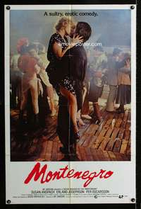 m419 MONTENEGRO one-sheet movie poster '81 Dusan Makavejev, Susan Anspach