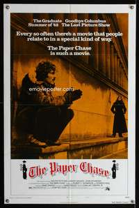 m491 PAPER CHASE style A one-sheet movie poster '73 Timothy Bottoms, John Houseman
