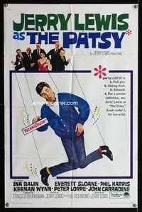 m505 PATSY one-sheet movie poster '64 wacky Jerry Lewis star & director!