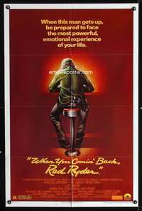 m745 WHEN YOU COMIN' BACK RED RYDER one-sheet movie poster '79 Milton Katselas