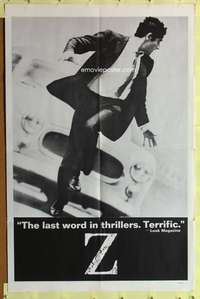m799 Z one-sheet movie poster '69 Yves Montand, Costa-Gavras classic!