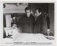 n082 BULLITT 8x10 movie still '69 Steve McQueen c/u by ambulance!