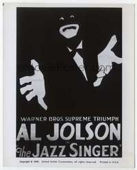 n257 JAZZ SINGER 8x10 movie still R76 most iconic Al Jolson image!