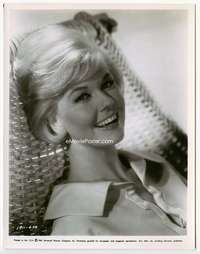 n296 LOVER COME BACK 8x10 movie still '62 best Doris Day close up!