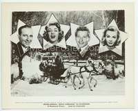 n520 WHITE CHRISTMAS 8x10 movie still '54 great image of all stars!