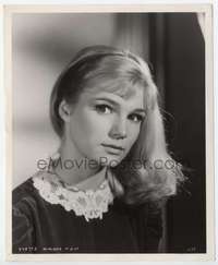 n536 YVETTE MIMIEUX 8x10 movie still '60s sexiest young portrait!