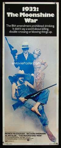 s227 MOONSHINE WAR insert movie poster '70 Elmore Leonard bootleggers