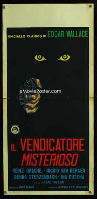 s511 AVENGER Italian locandina movie poster '60 great artwork!